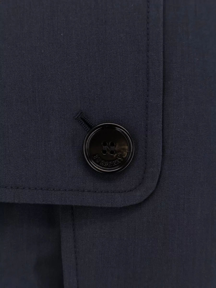 Burberry Highbury Cotton Blend Trench Coat