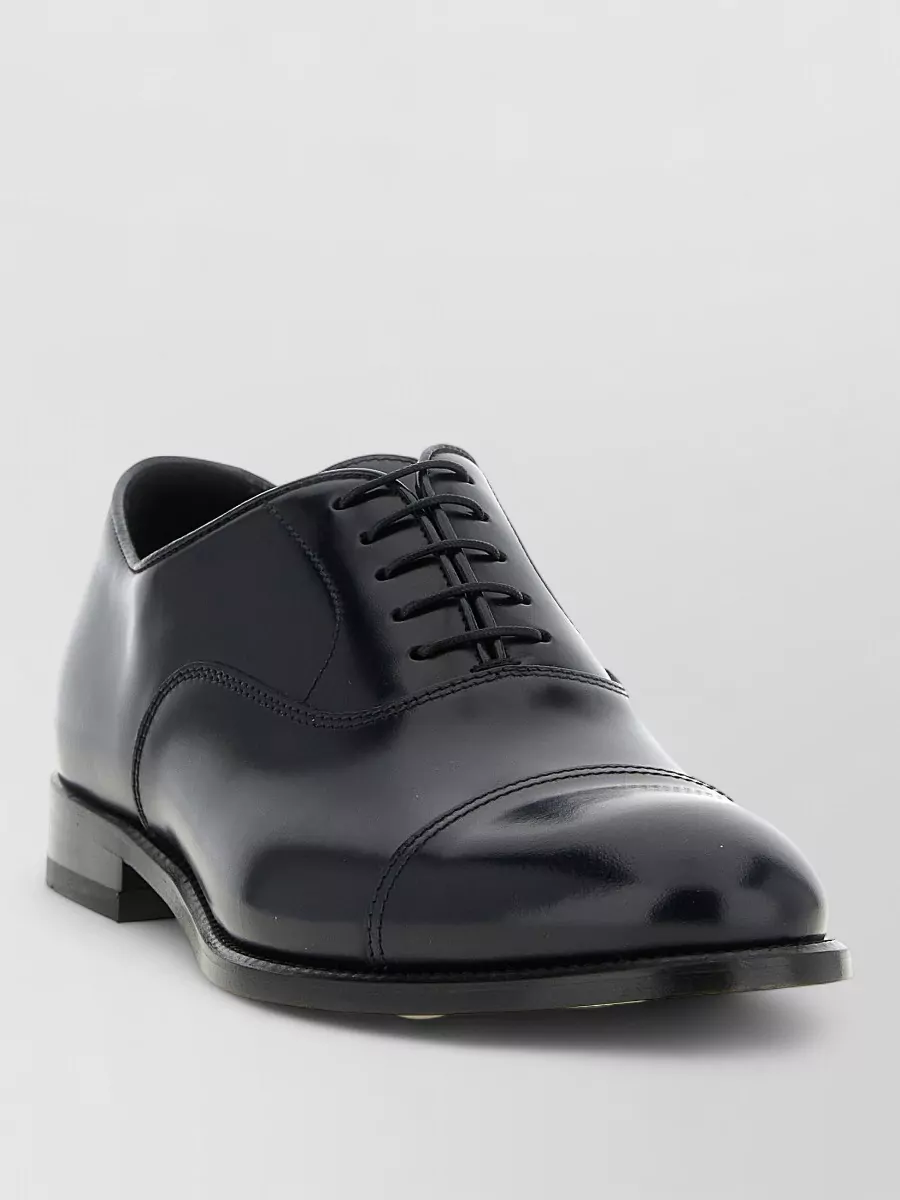 Doucal's leather oxford derby shoes