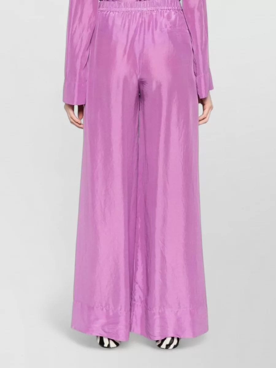 Forte Forte Silk Wide-Leg Trousers