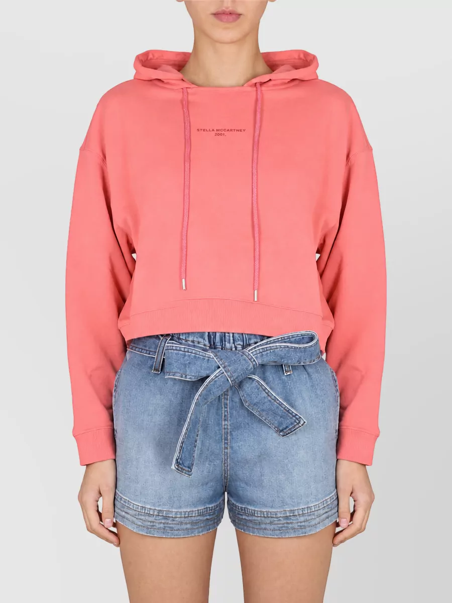 Stella Mccartney Logo Embroidered Hoodie