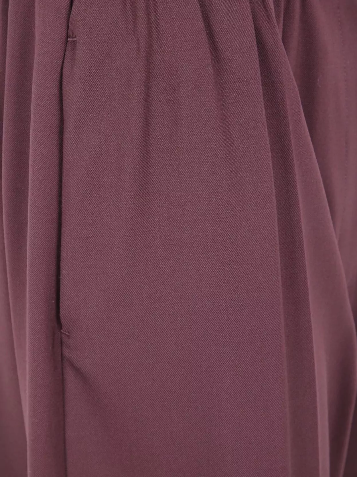 Sportmax Wide Leg Trousers Elastic Waistband Design