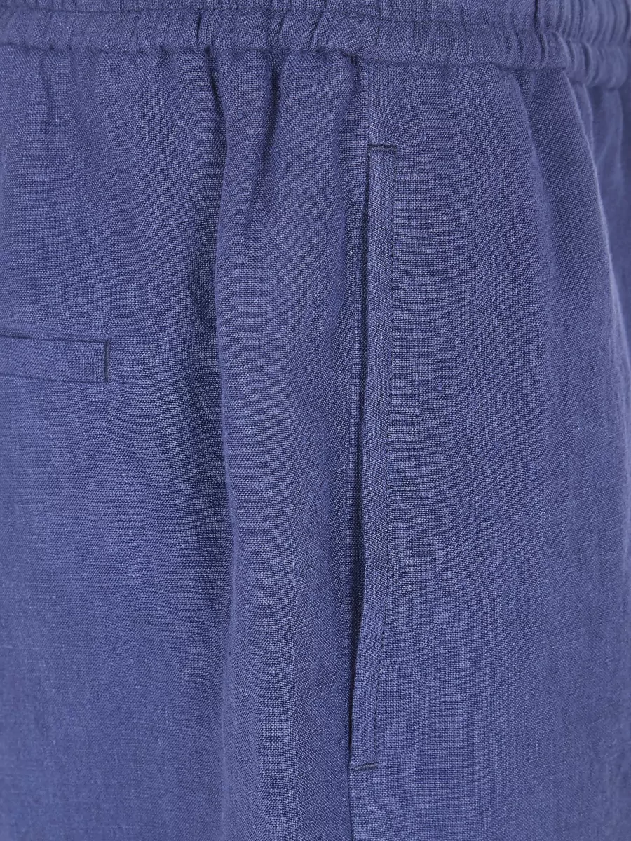 Emporio Armani Shorts Elastic Waistband Back And Side Pockets