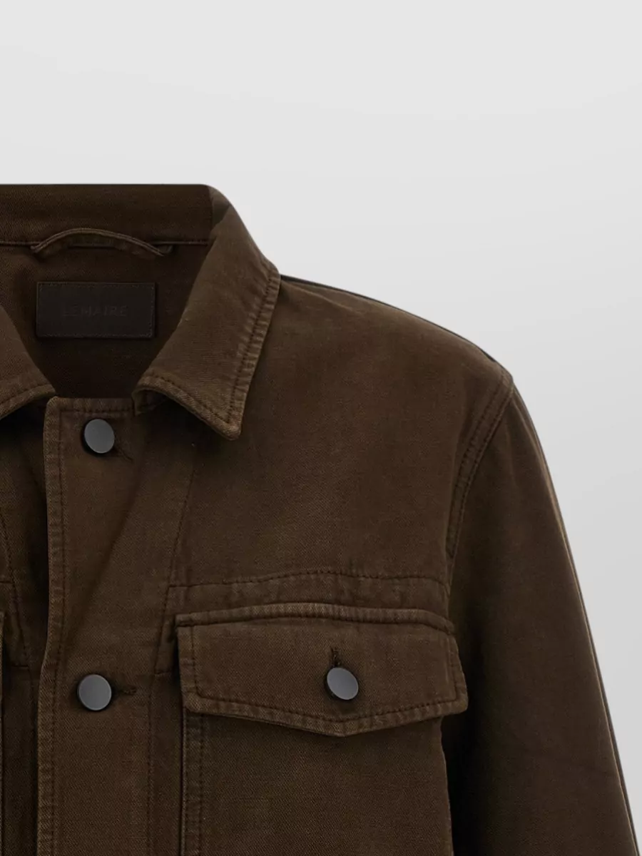 Lemaire Cropped Cotton Jacket