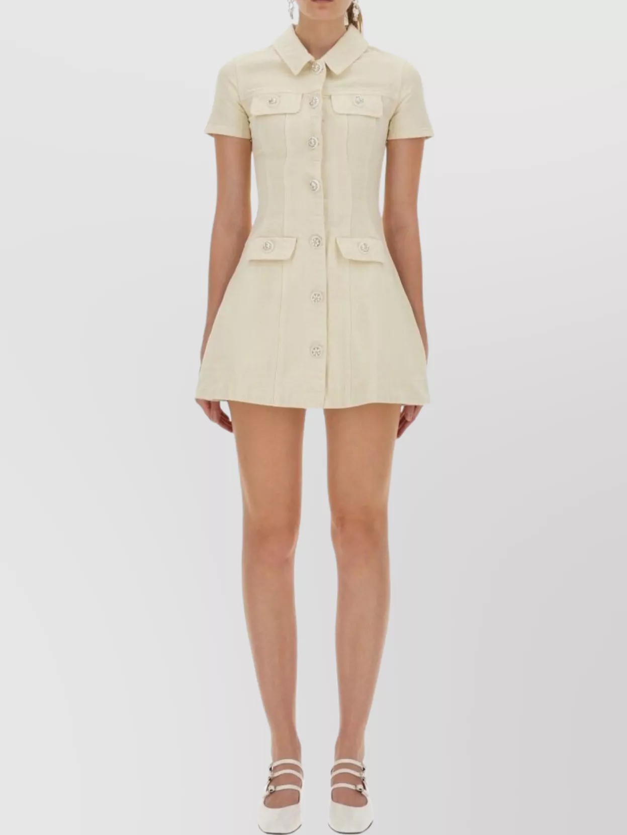 knee length dresses for ladies 3D Flower Mini Dress