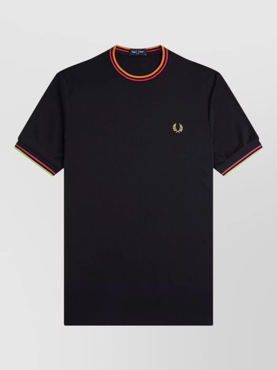 Fred Perry recycled polyester short-sleeve crew-neck t-shirt