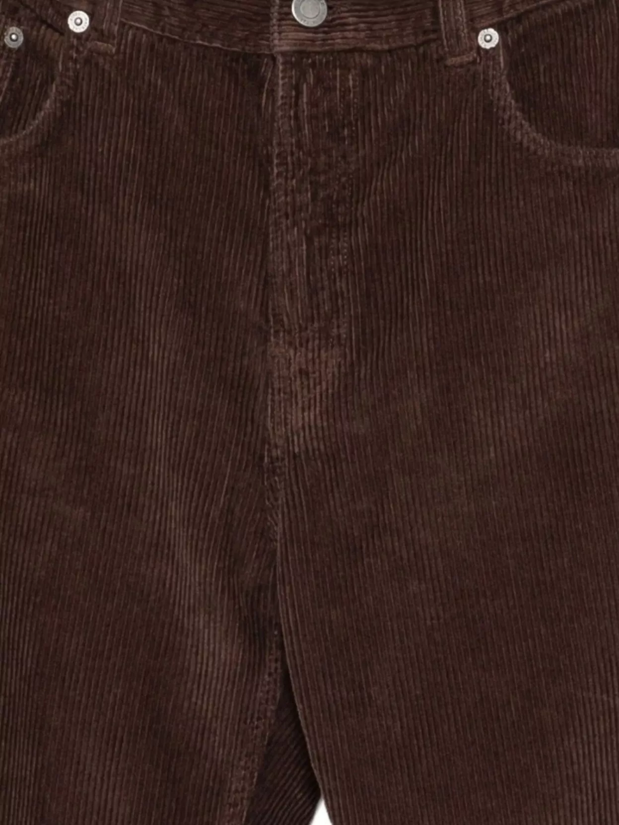 Haikure Velvet Corduroy Straight Fit Trousers