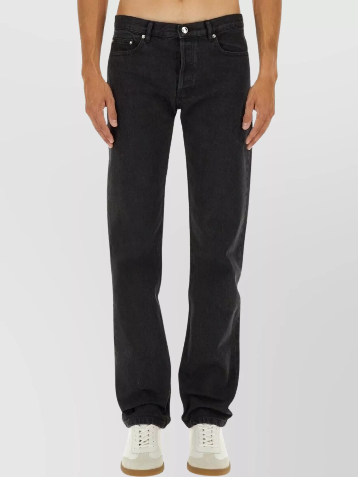 A.p.c. Straight Leg Denim Featuring Five-Pocket Design
