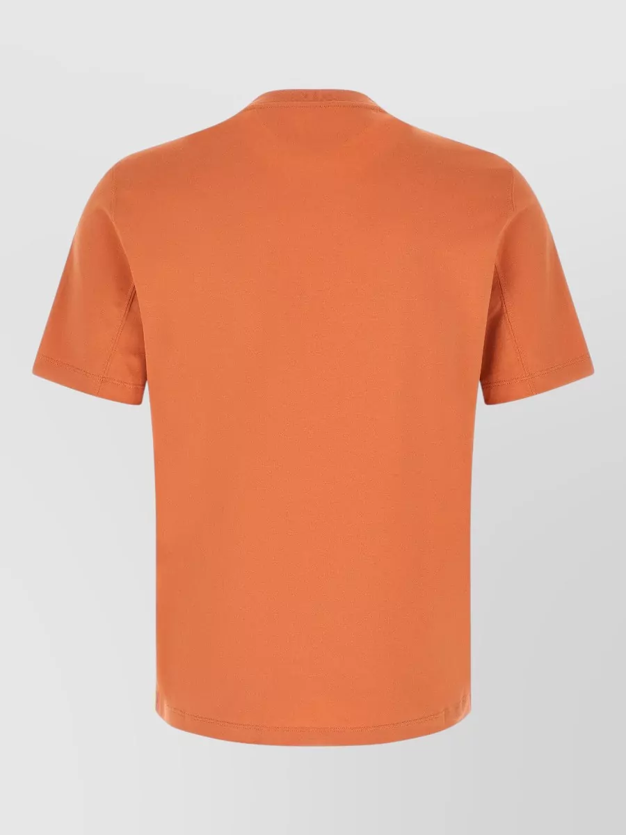 Brunello Cucinelli Logo Print T Shirt Short Sleeves