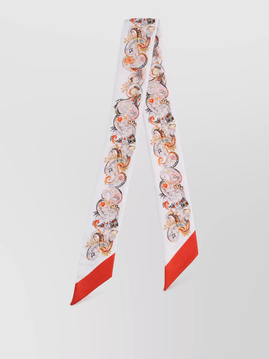 Etro Silk Scarf Versatile Patterned Design