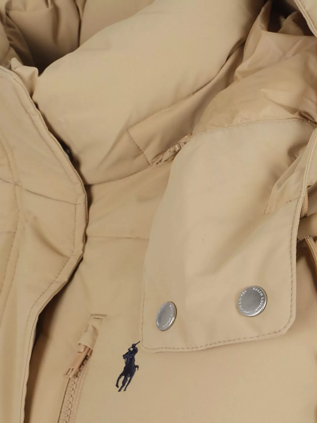 Polo Ralph Lauren Quilted Down Jacket Removable Hood
