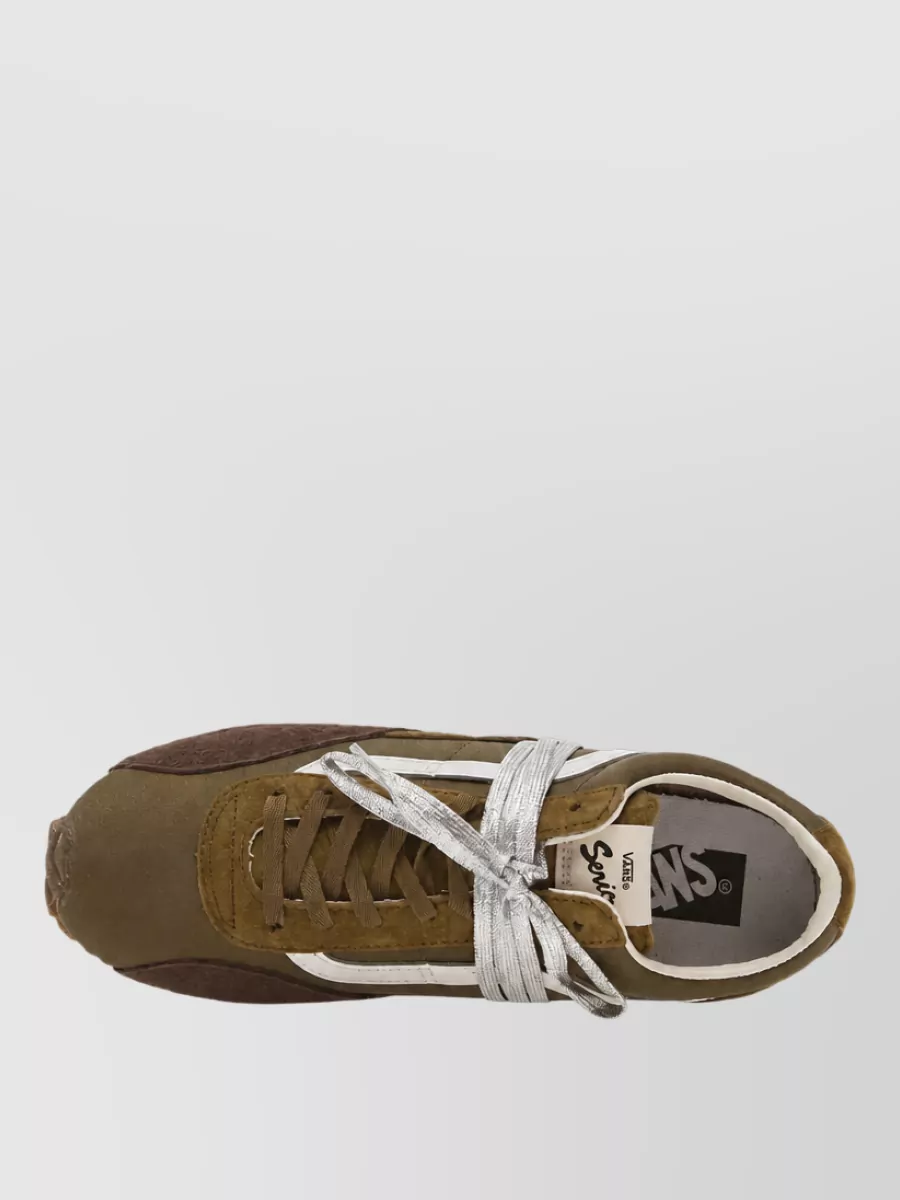 Vans Silk Nylon Low Top Lace-Up Sneakers