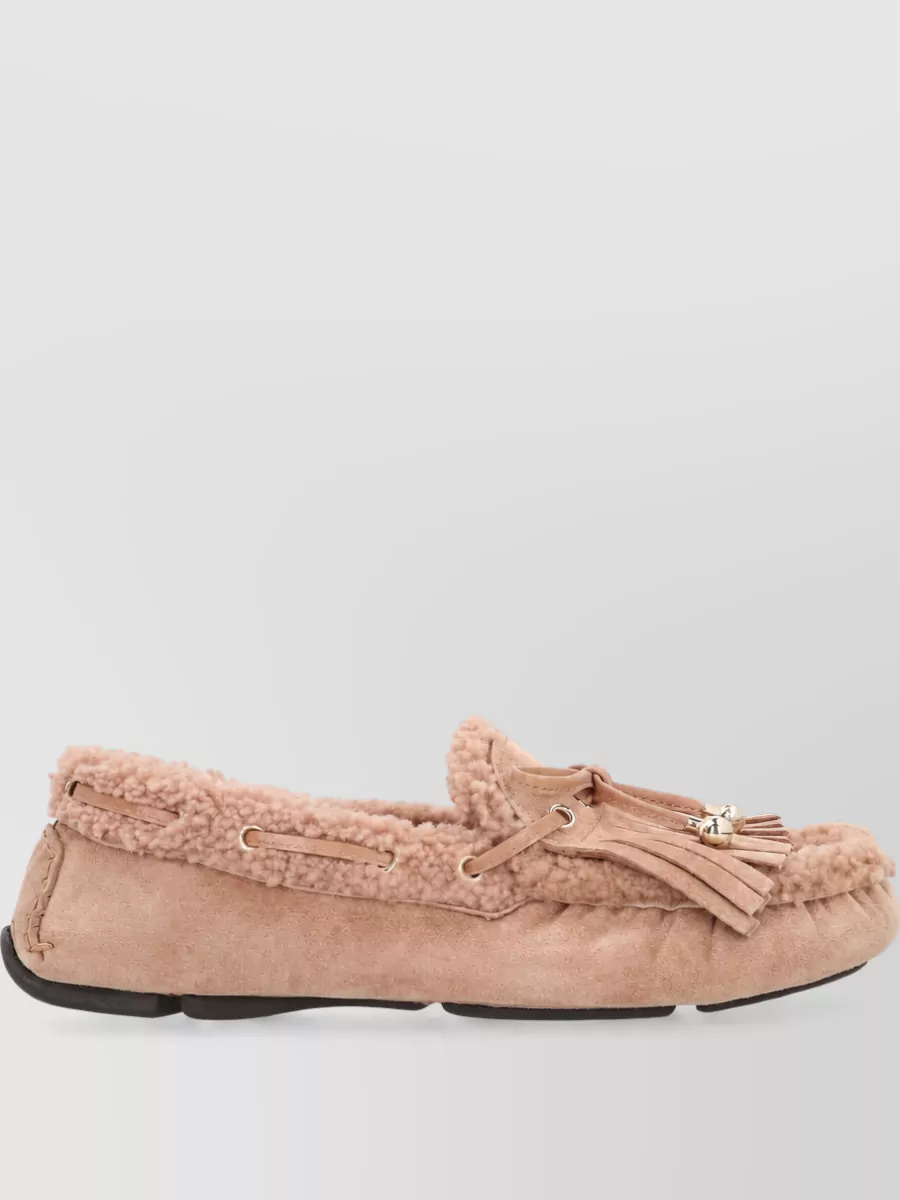 Jimmy Choo Suede Slippers