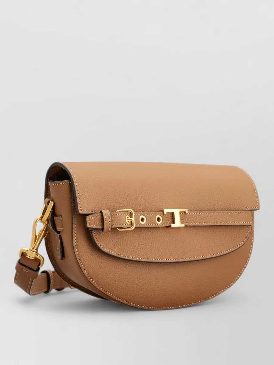 Tod's T Timeless Mini Leather Shoulder Bag