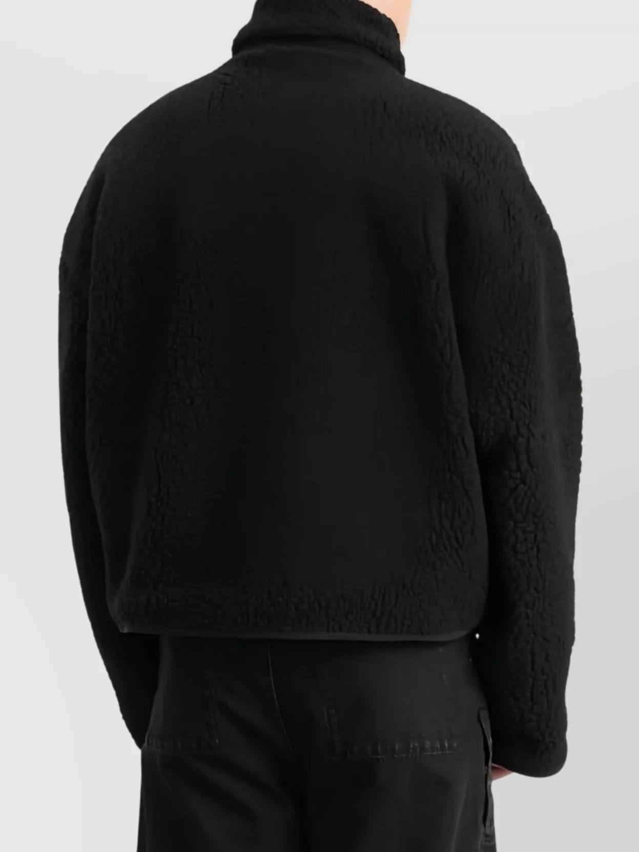 Entire Studios Textured High Neck Long Sleeve Jacket