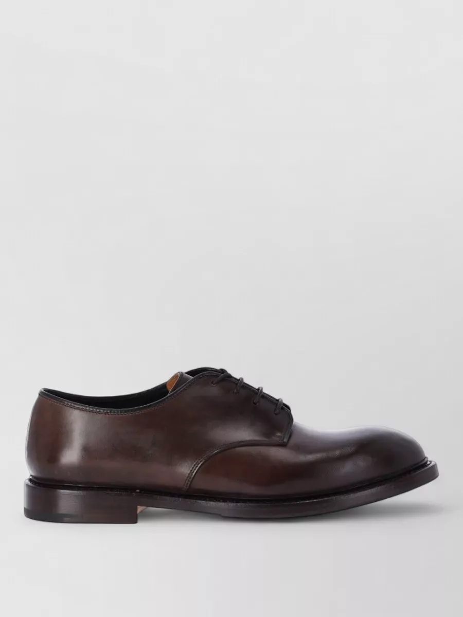 Premiata Leather Derby Shoes