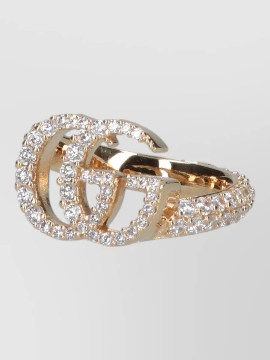 Gucci Crystal Embellished Ring