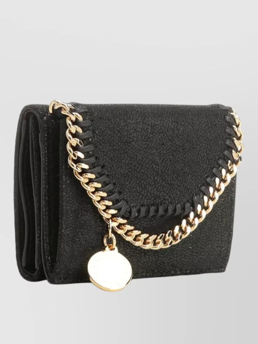 Stella Mccartney Faux Leather Trifold Wallet
