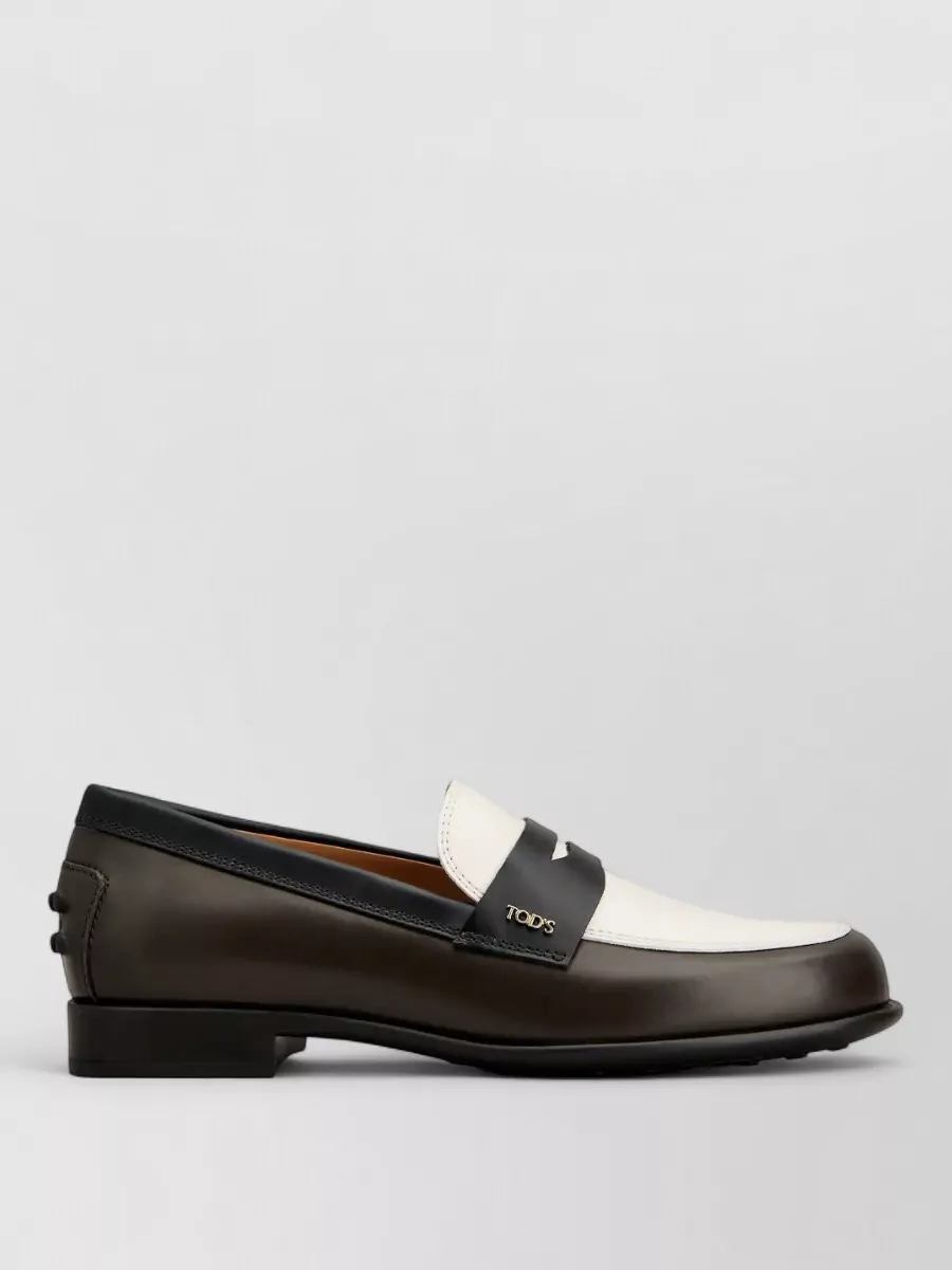 Tod's Leather Penny Loafers