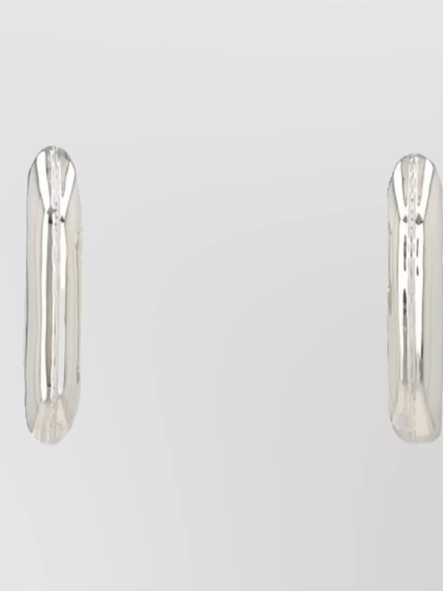 Paco Rabanne Metal Hoop Earrings