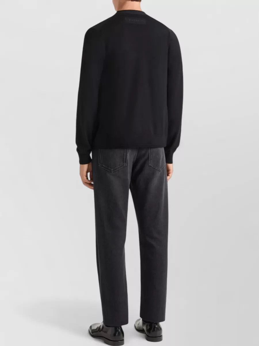 Givenchy V-Neck Cotton Cardigan