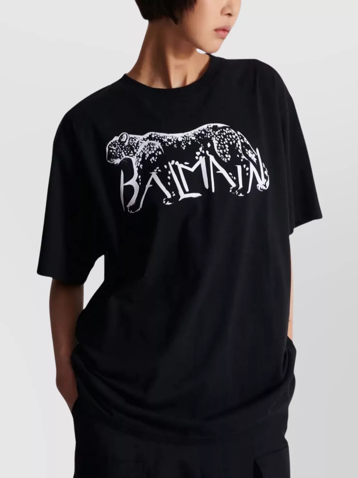 Balmain Cotton T-Shirt Graphic Design