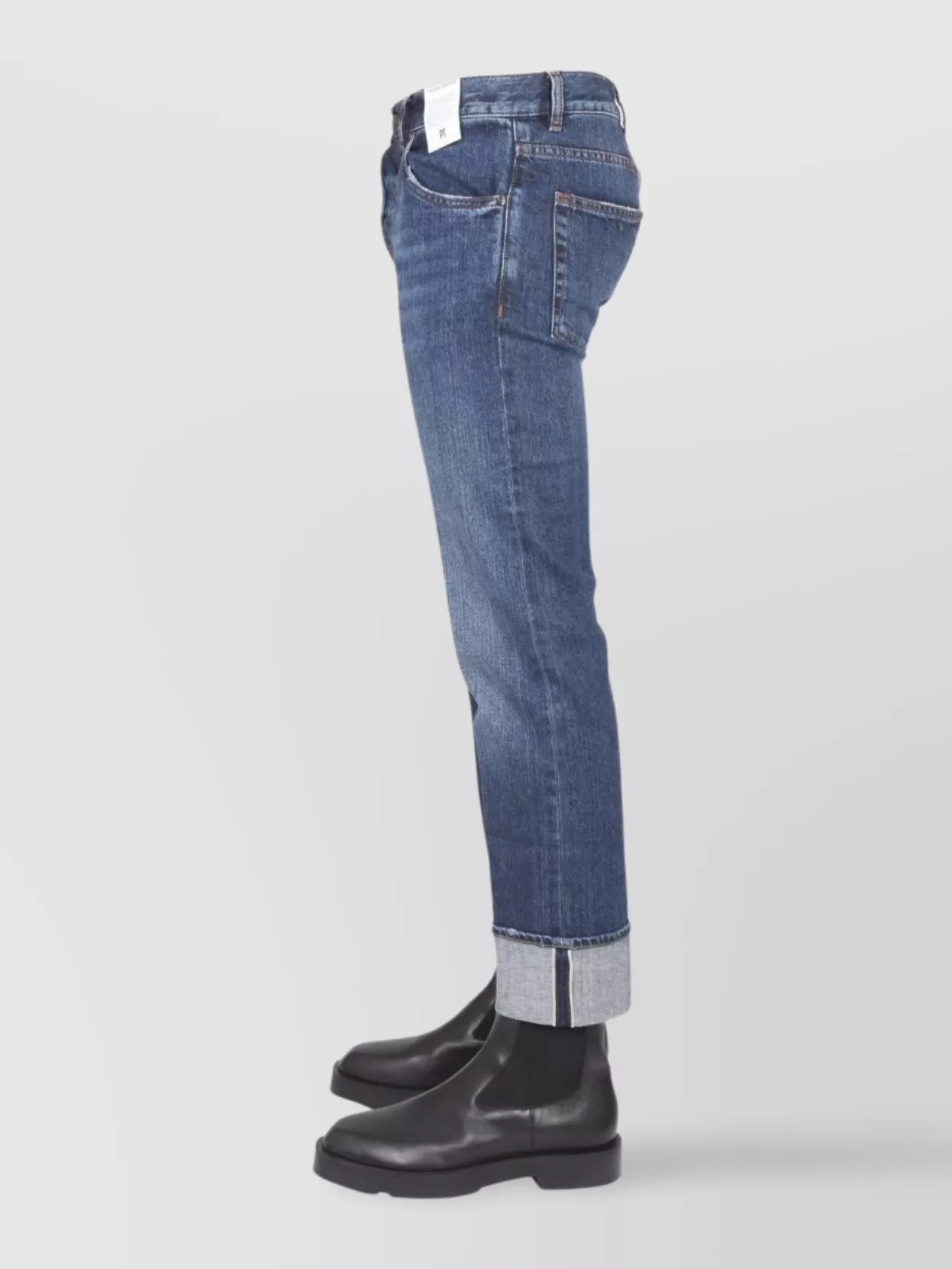 Pt Torino Dub Cuffed Hem Denim Jeans