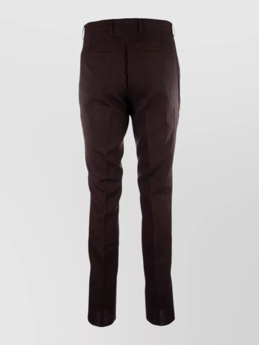 Paul Smith Linen straight-leg trousers