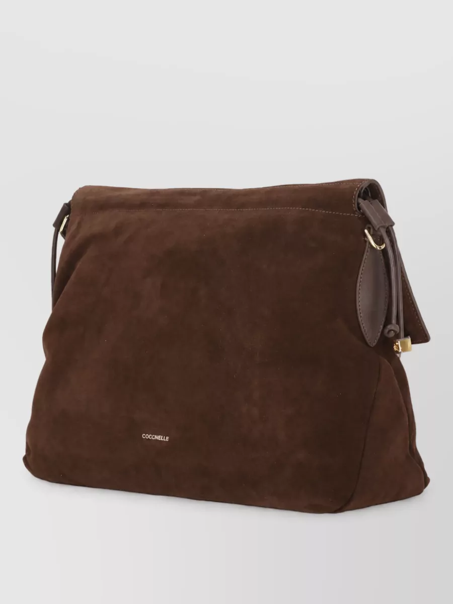 Coccinelle Suede Shoulder Bag