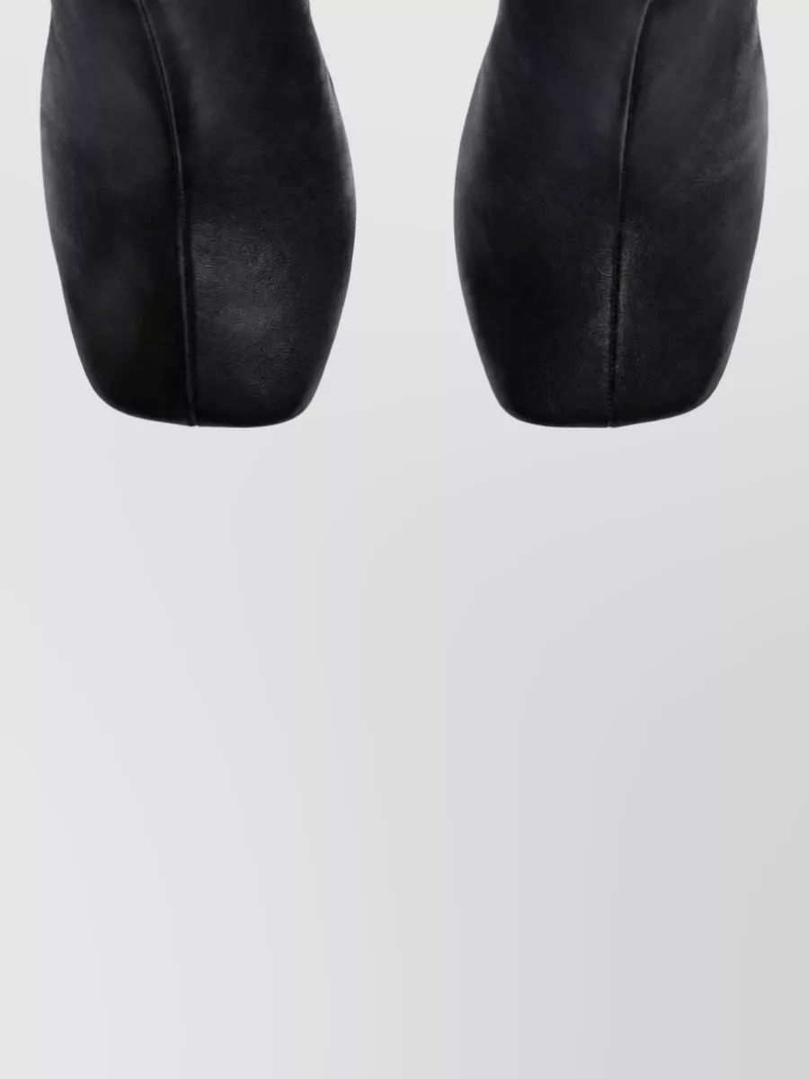 Courrèges Leather Ankle Boots