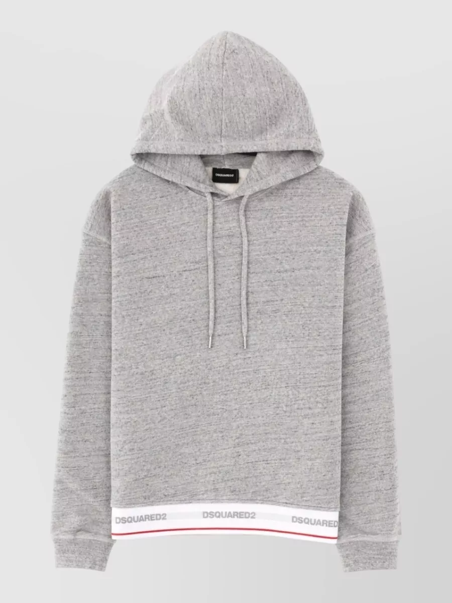 Dsquared2 oversized cotton hoodie
