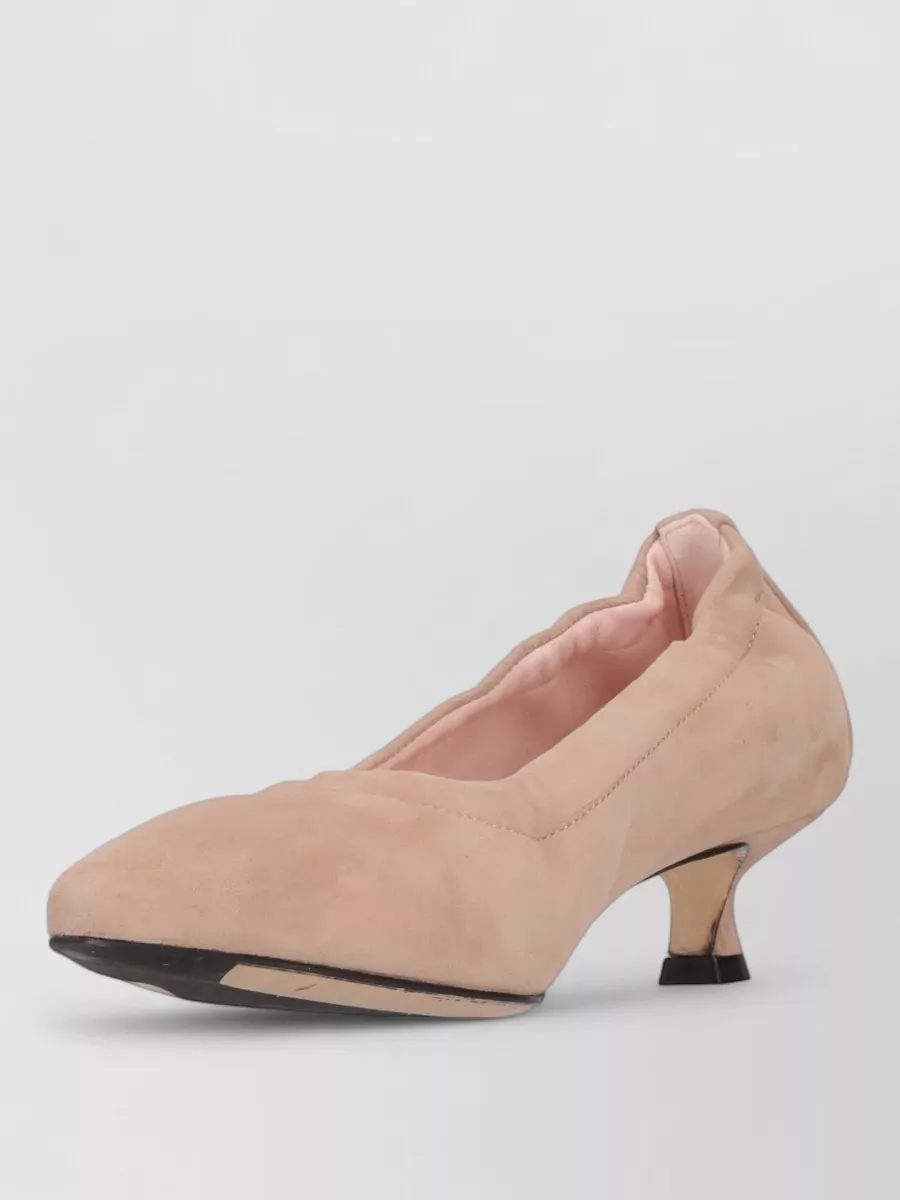 La Rose Suede Leather Pumps