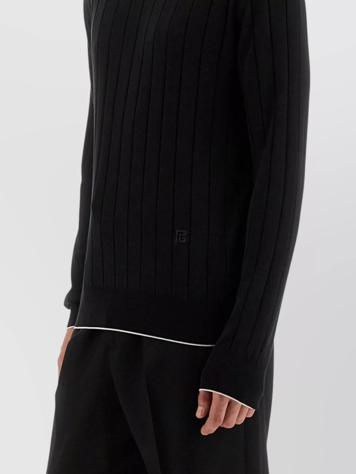 Balmain Silk And Cotton Knit