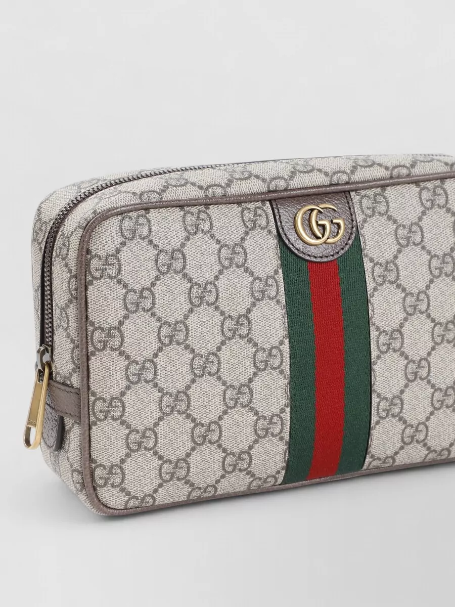 Gucci Ophidia Gg Supreme Fabric Toiletry Bag
