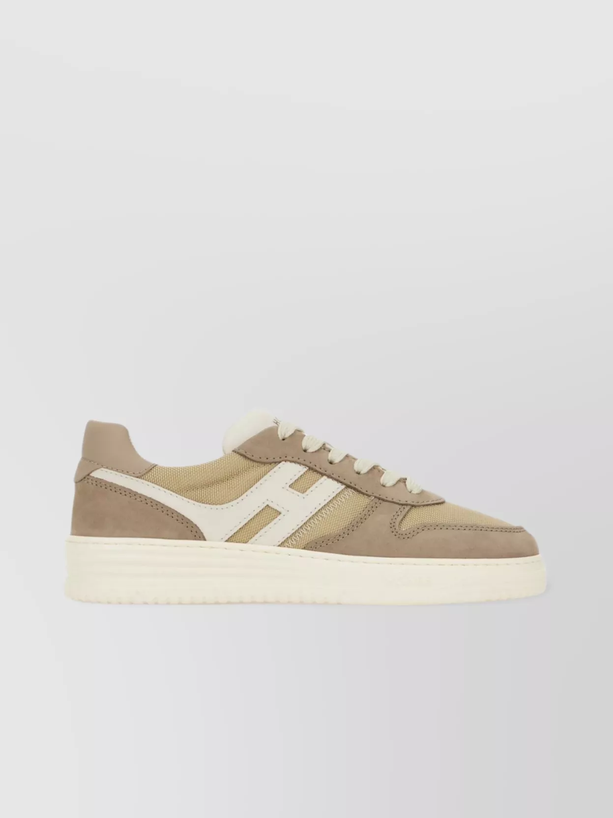 Hogan Multicolor Suede And Fabric Sneakers H630