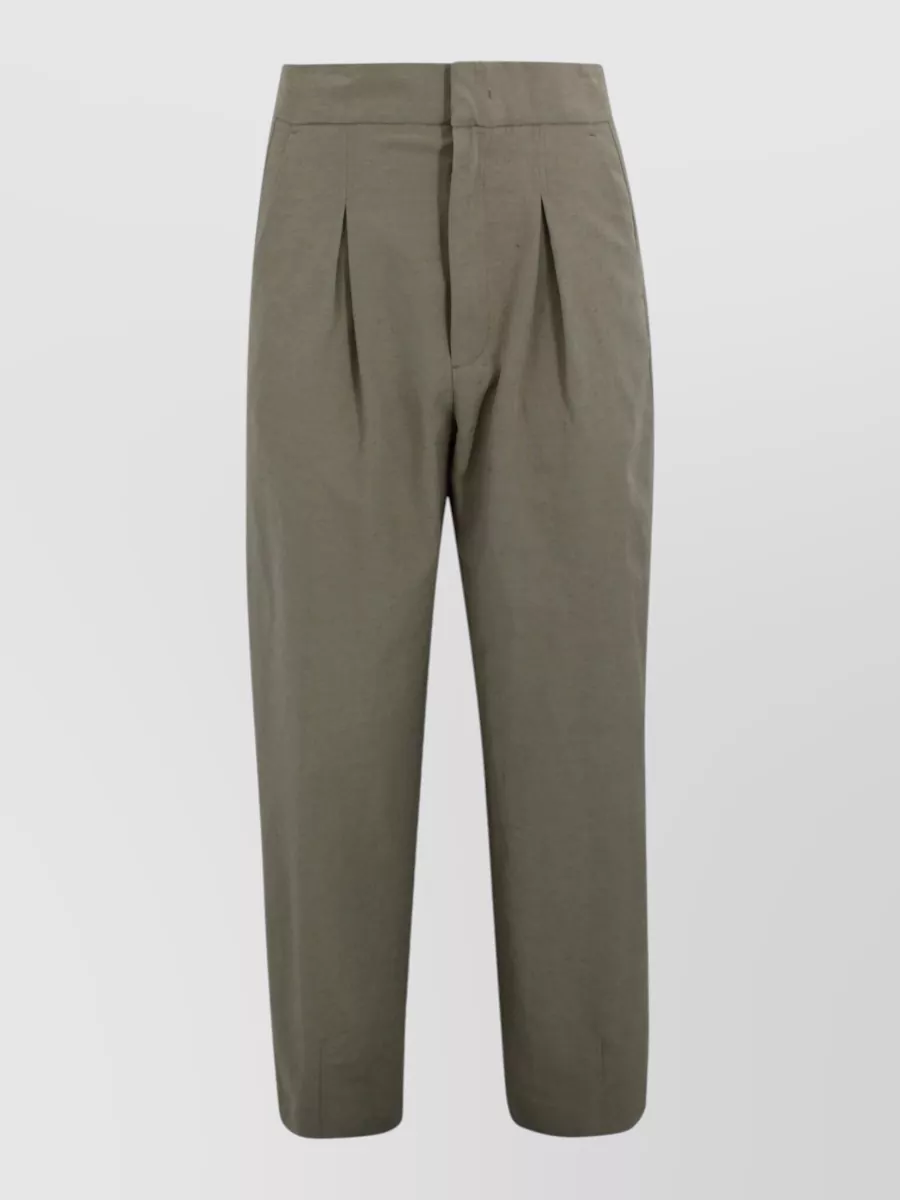 Soeur Cropped loose-fit trousers