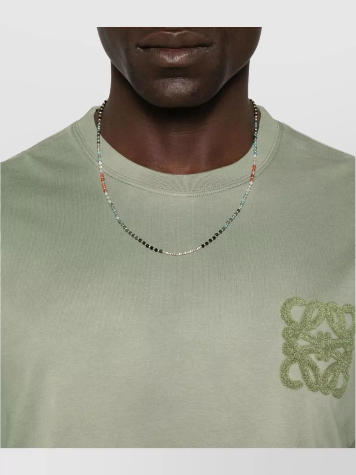 Loewe Paula's Ibiza Cotton T-Shirt Featuring Chest Pocket