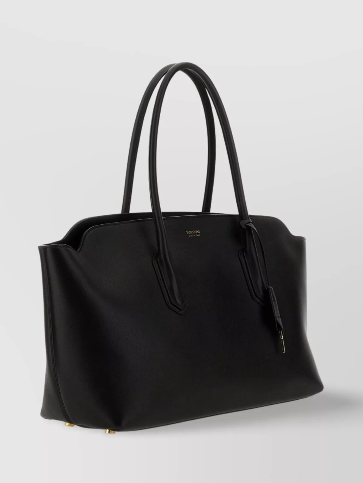 Tom Ford Structured Leather Tote Bag