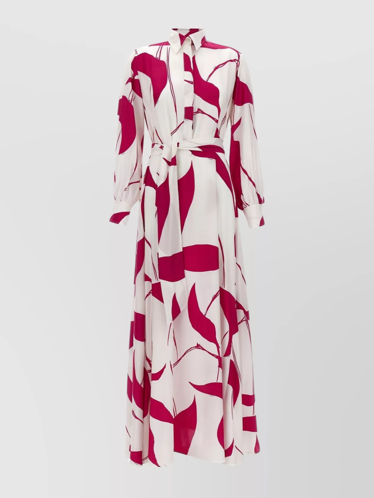 Kiton Abstract Print Maxi Length Dress In Multi