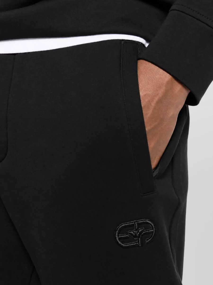 Emporio Armani Cotton Logo Sweatpants