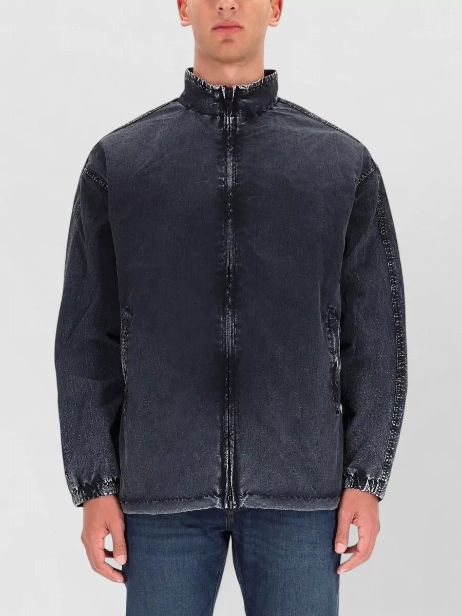 Diesel Nylon single breasted coat