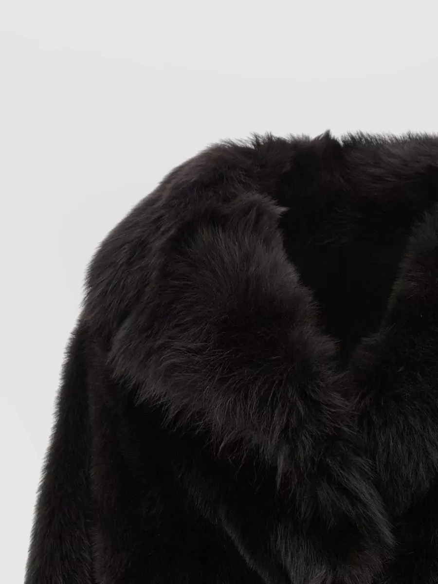 Blancha Shearling Cropped Jacket