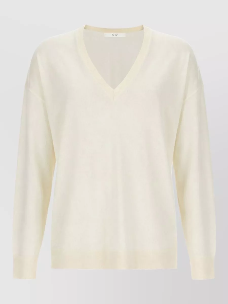Co cashmere v-neck sweater