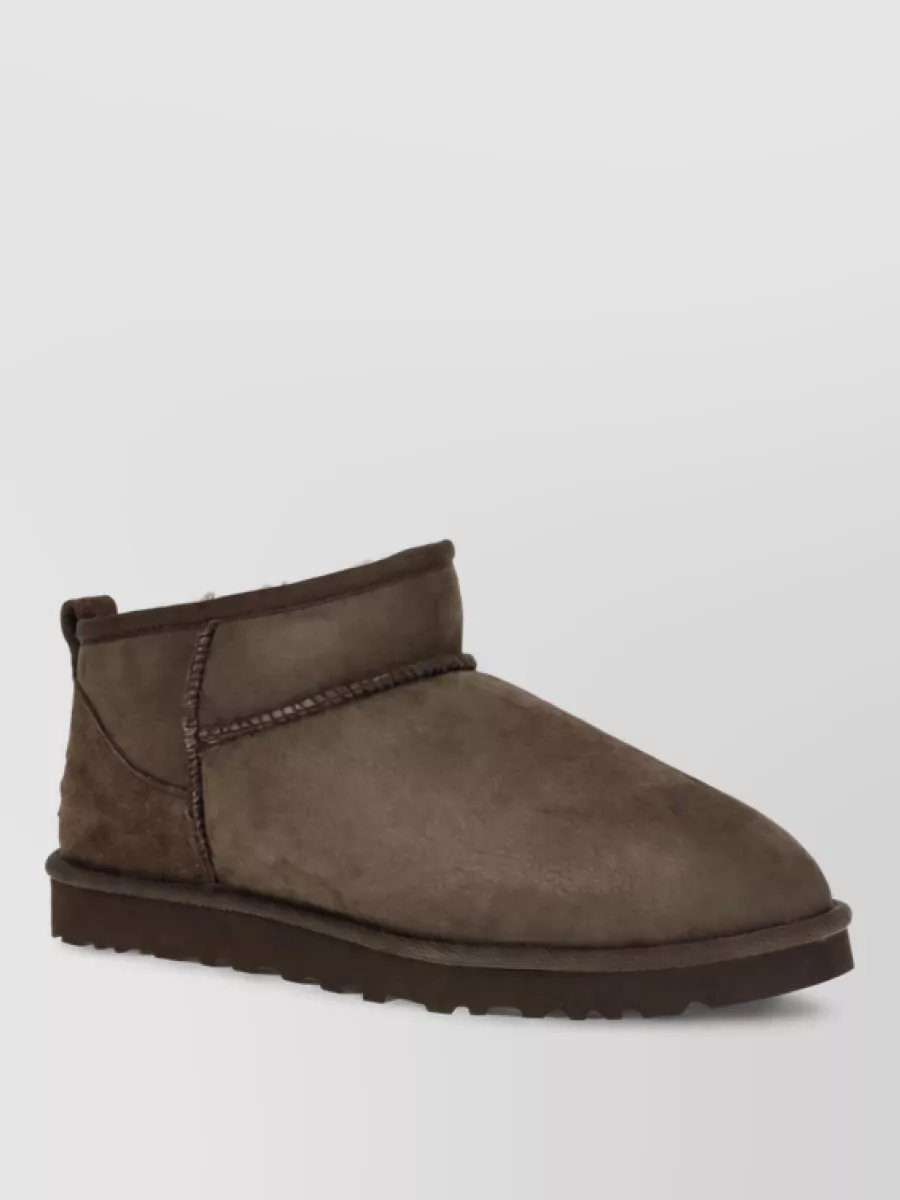 Ugg leather ankle boots