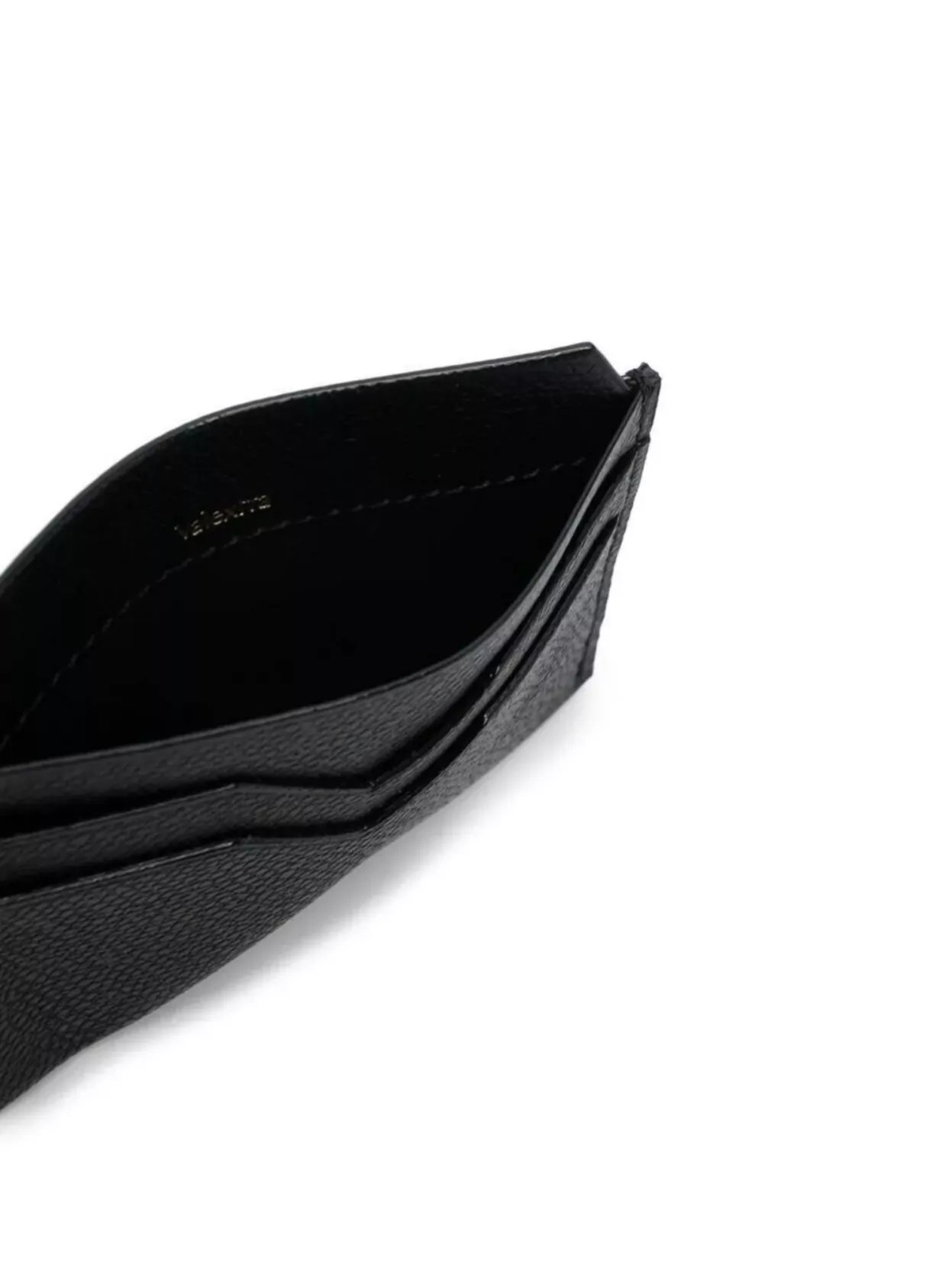 Valextra Cardholder With Compact Textured Design