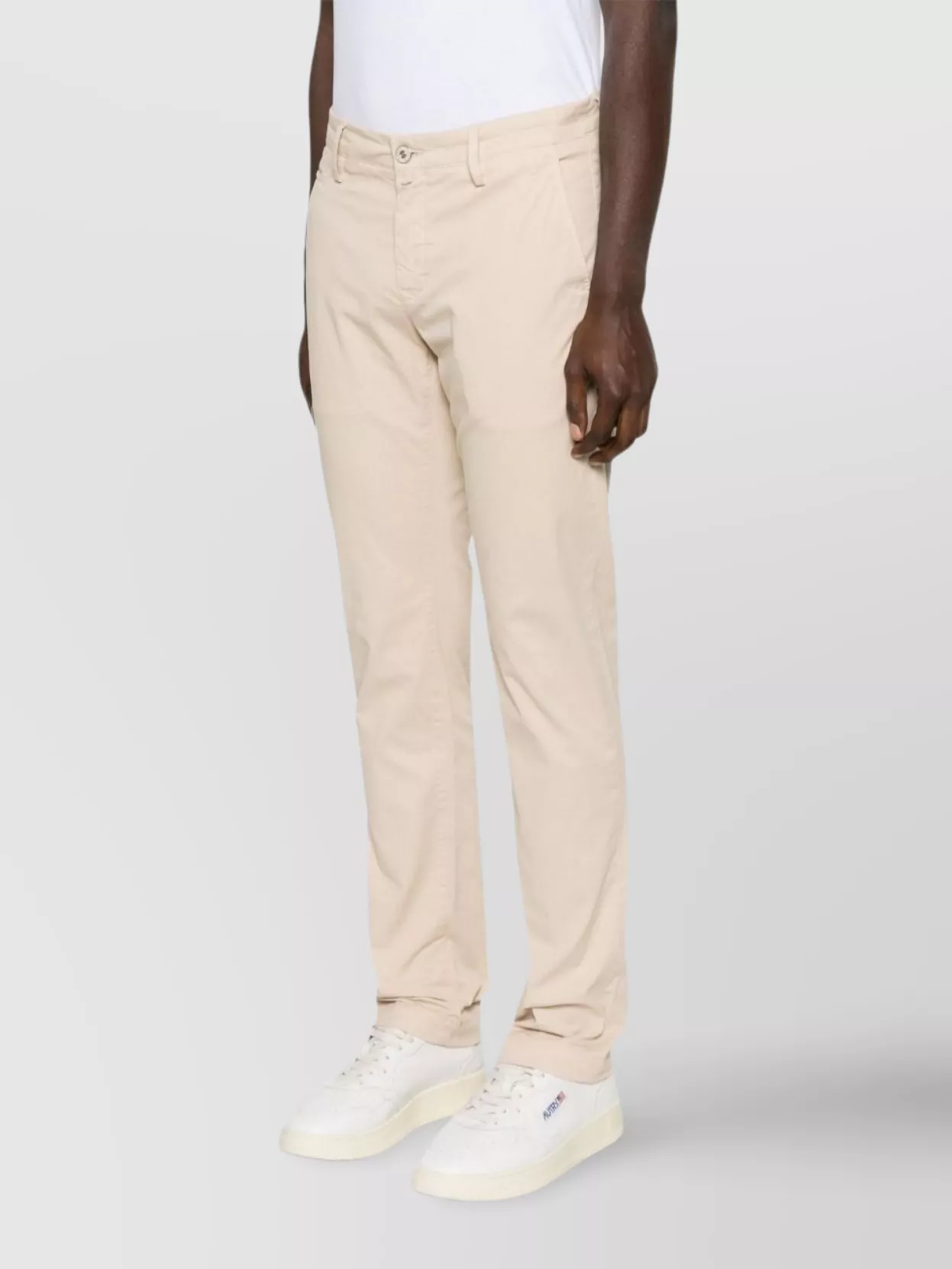 Jacob Cohen Straight Trousers Rear Pockets