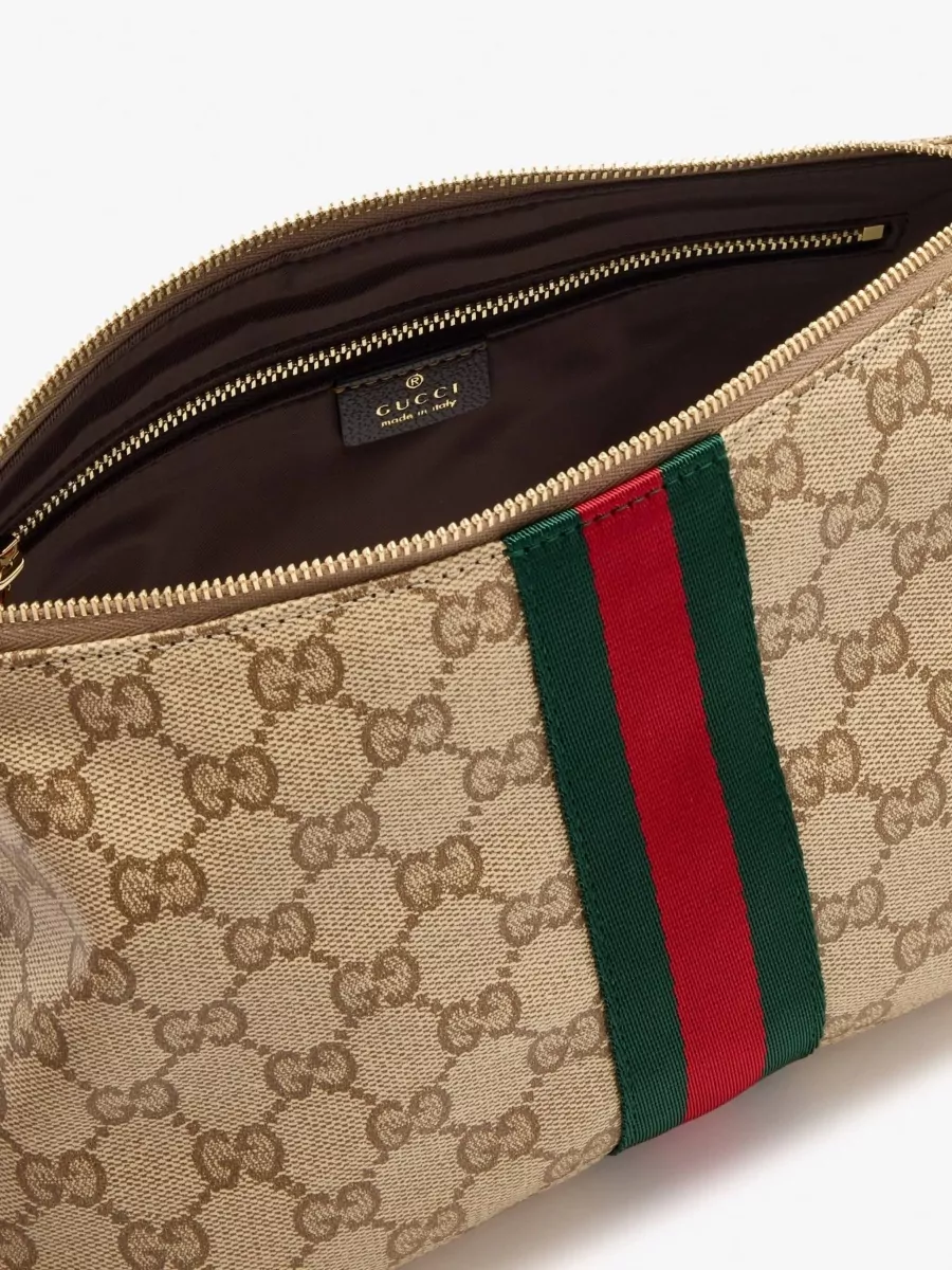 Gucci Coated Canvas Belt Bag
