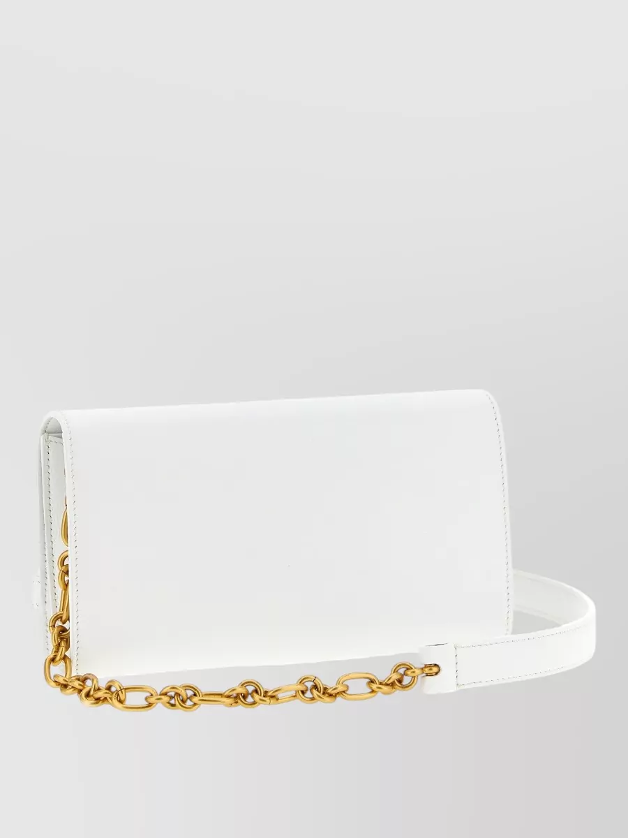 Balmain Shuffle Wallet Chain Strap Buckle Detail