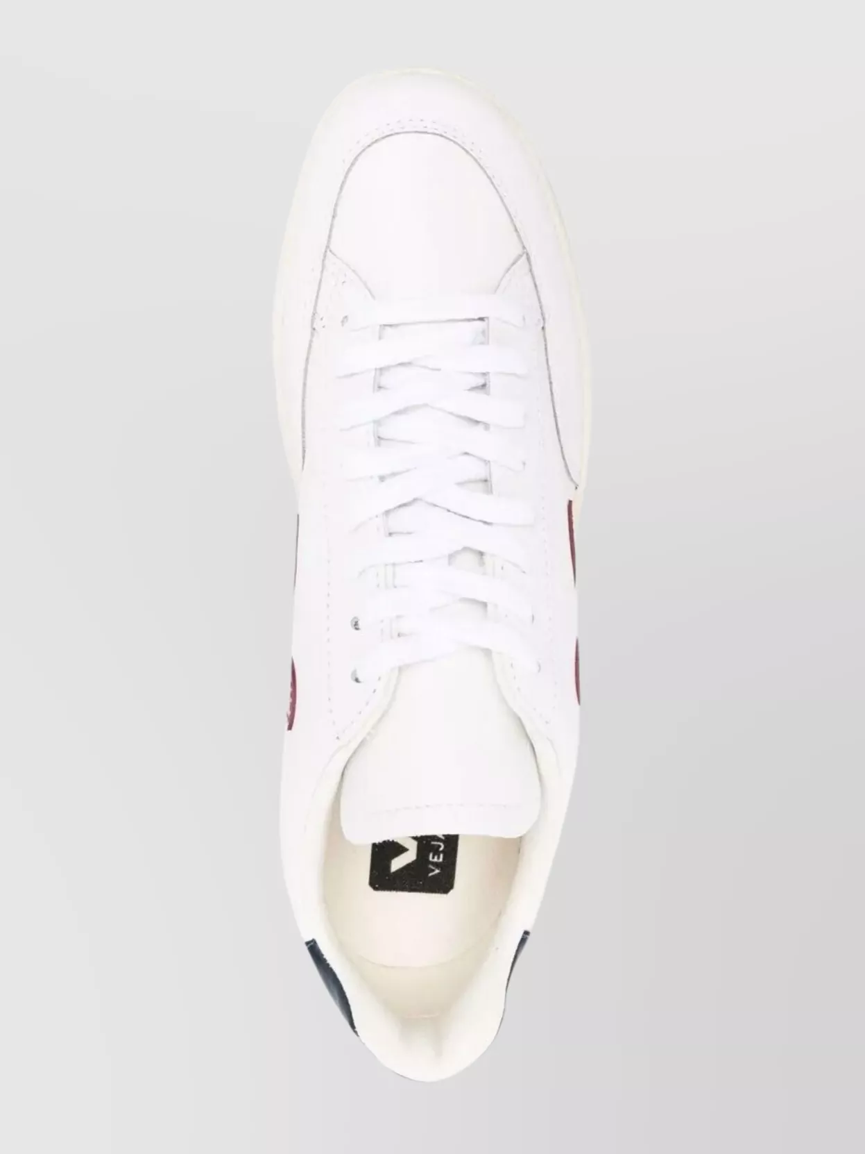 Veja Eco Leather Low-Top Round Toe Sneakers