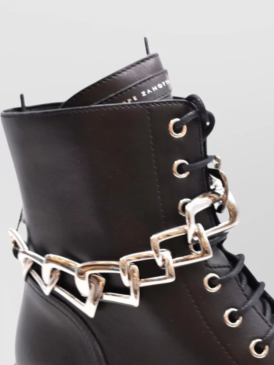 Giuseppe Zanotti Leather Ankle Boots