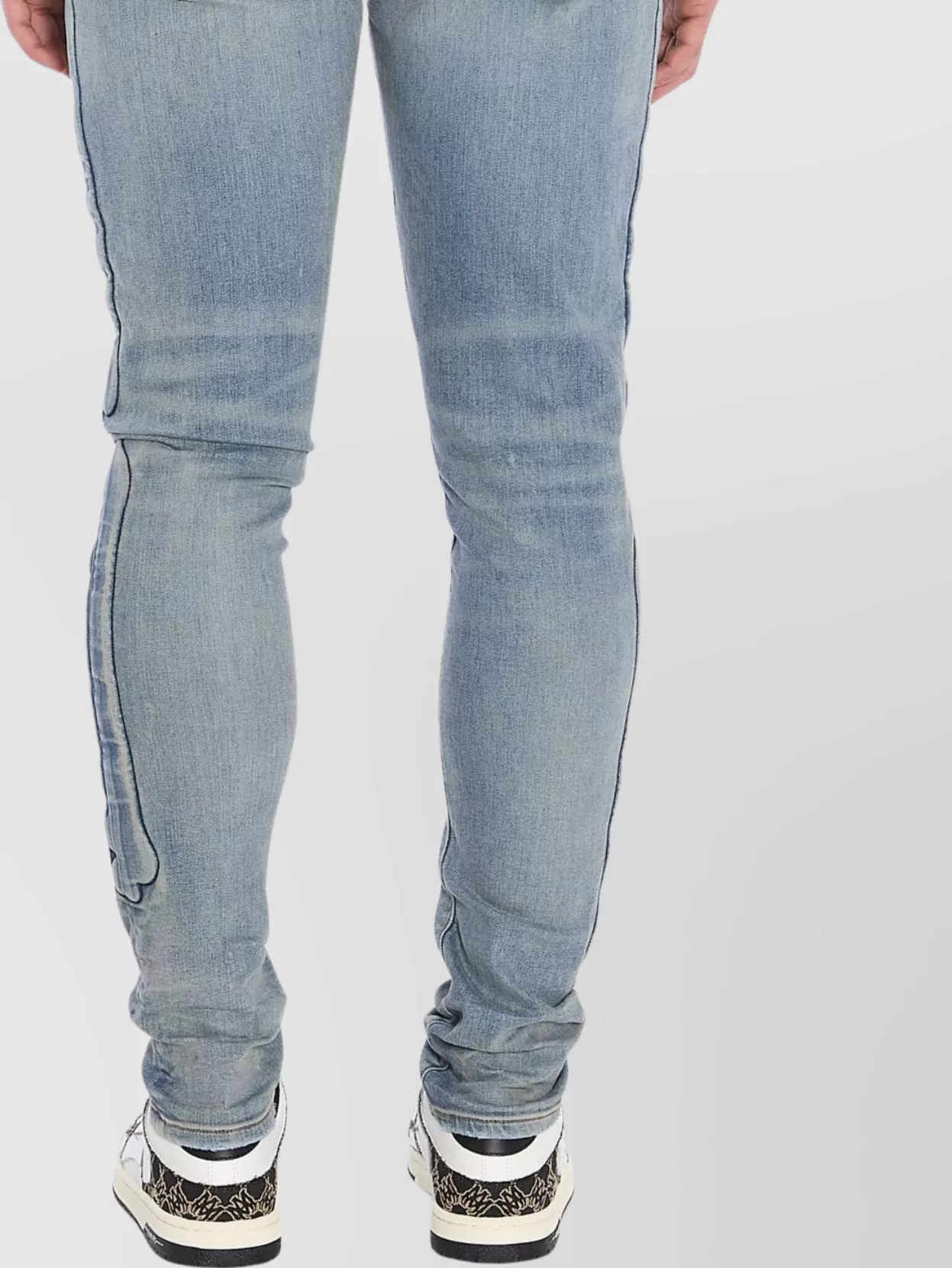 Amiri 3D Bones Skinny Jeans